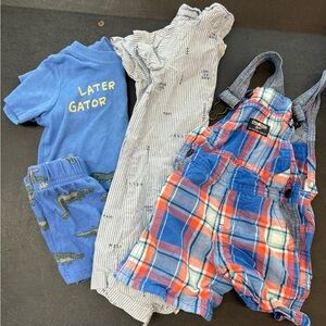 Bundle of boys 18month summer outfits